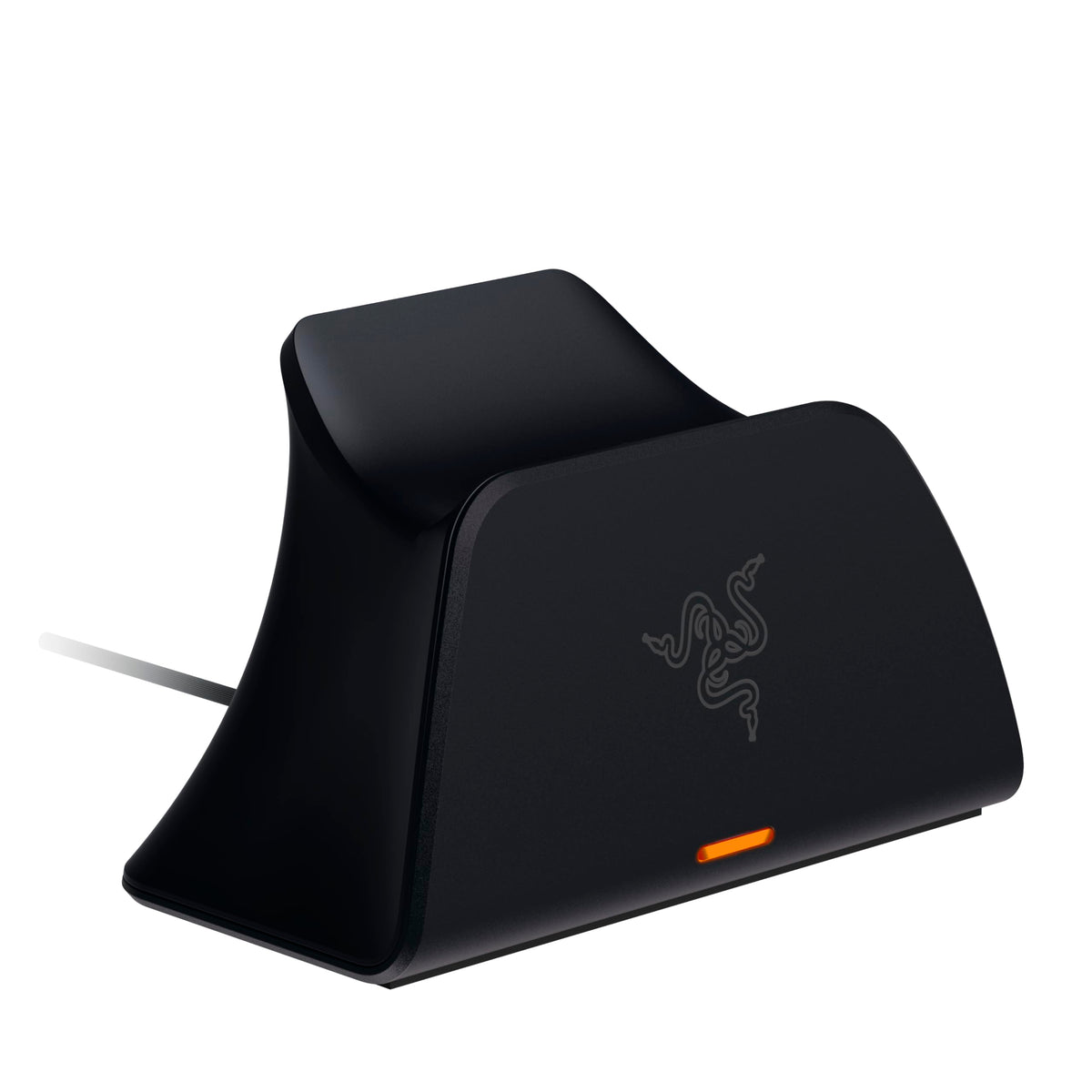 Razer Quick Charging Stand - Quick Charging Stand for PlayStation 5 Controller (Quick Charge, Curved Cradle Design, Powered by USB, One-Handed Navigation) Midnight Black