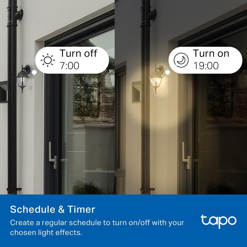 Tapo L430C(2-Pack) E14 Smart Bulb Candle Multicolour LED Light Bulb