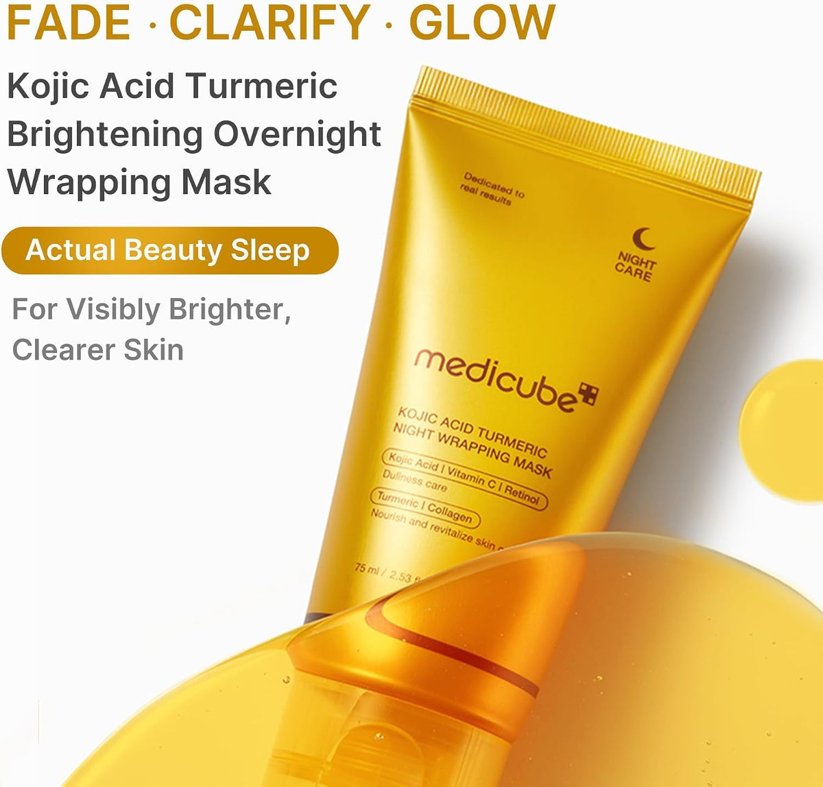 medicube Wrapping Mask Collagen - Overnight Peel Off Facial Mask