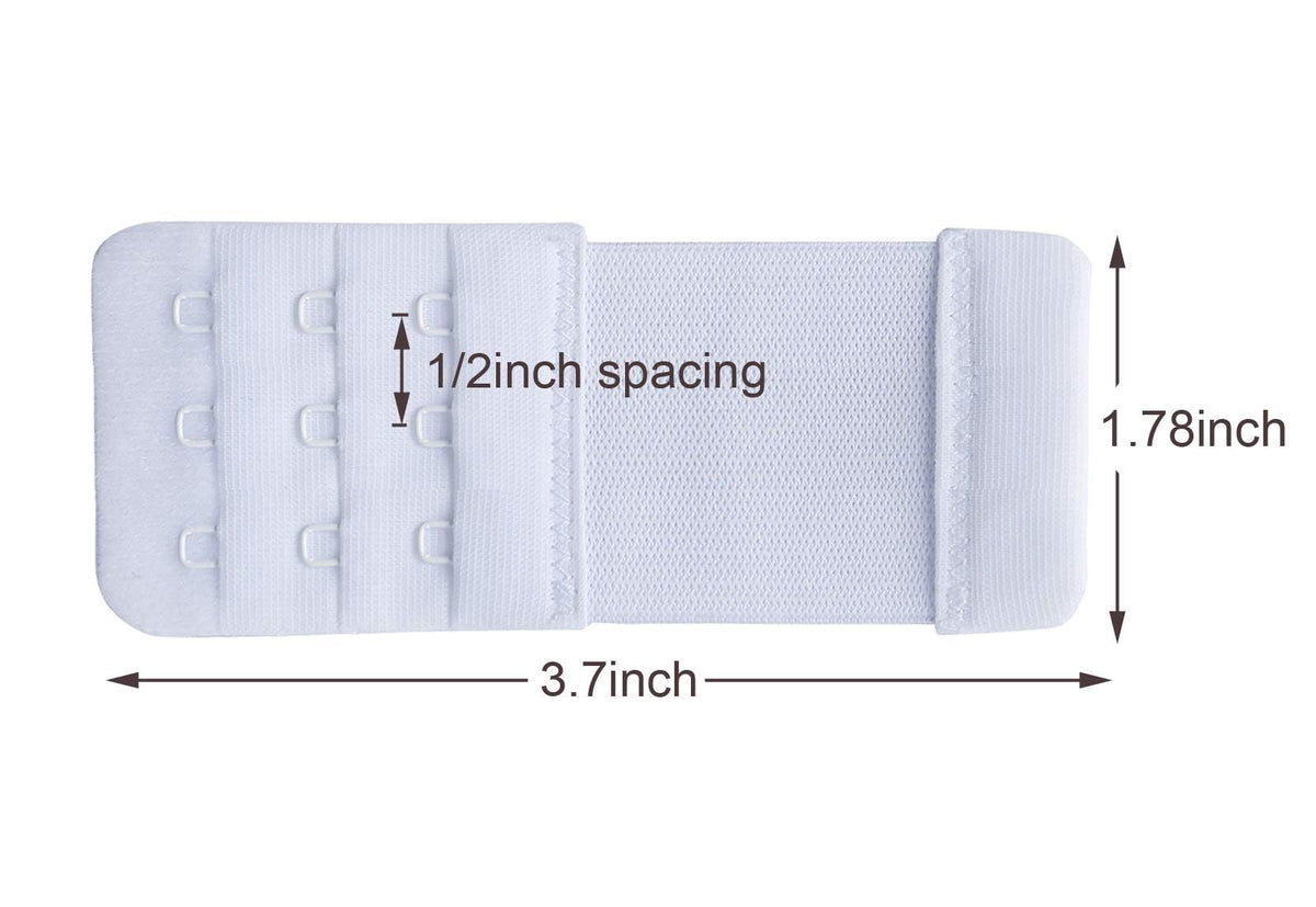 Women's Bra Extender 3 Hook Soft and Comfortable Bra Extension Strap