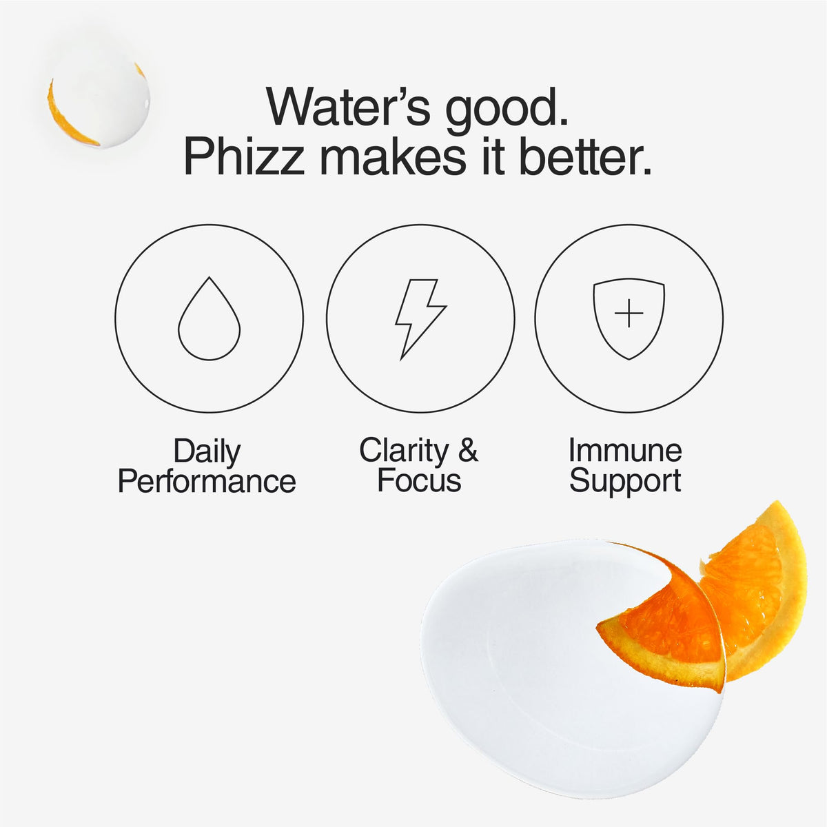 Phizz Electrolytes, Multivitamin & Hydration Tablets - 60 Effervescent Rehydration Electrolyte Tablets - 18 Vitamins & Minerals, Vitamin C, Vegan, Vegetarian & Low Calorie (Lemon, 60 Tablet)