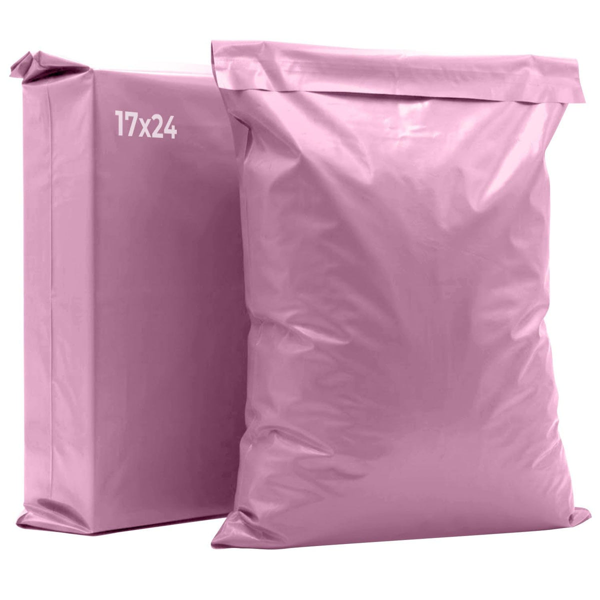 iSOUL 10x Large Mailing Bags, 17x24 Strong Large Vinted Mailing Postal Postage Bags [Use in Parcel, Delivery, Shipping, Mail, Package] [43.2cmx61cm] Grey Bag