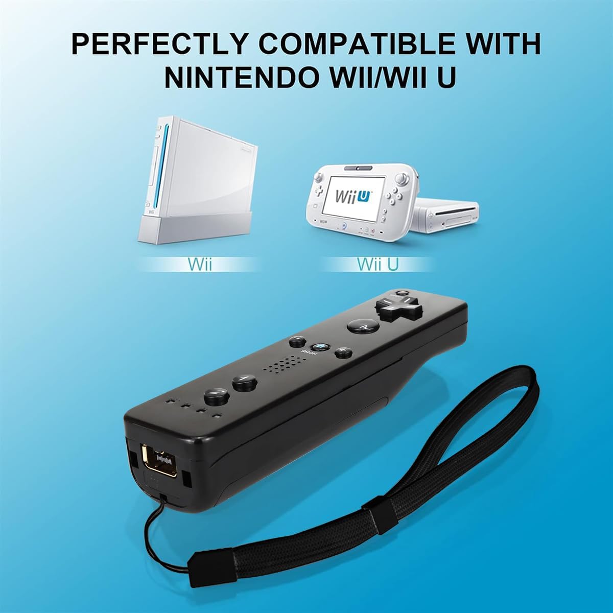 Wii Controller 2 Pack,Remote Controller Compatible with Nintendo Wii/Wii U