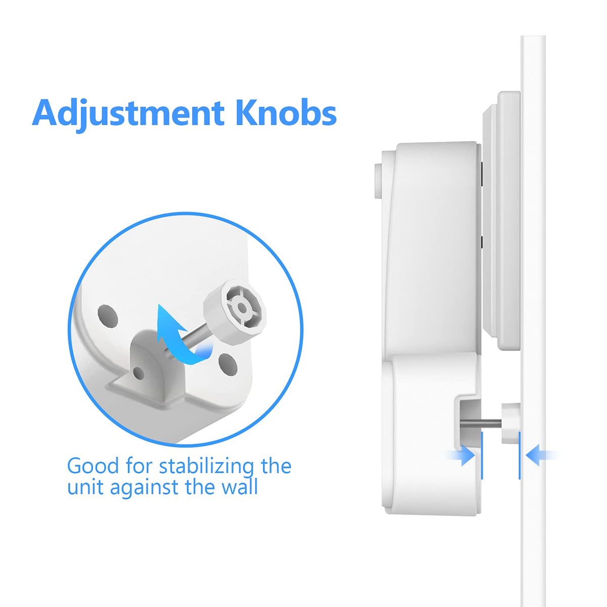 Double Plug Adaptor with 2 USB, JSVER Mini 2 Way Plugs Extension Sockets with USB Ports(5V/2.4A) Wall Charger Adapter, 13A UK 3 Pin Power Socket for Home, Office, Kitchen,White