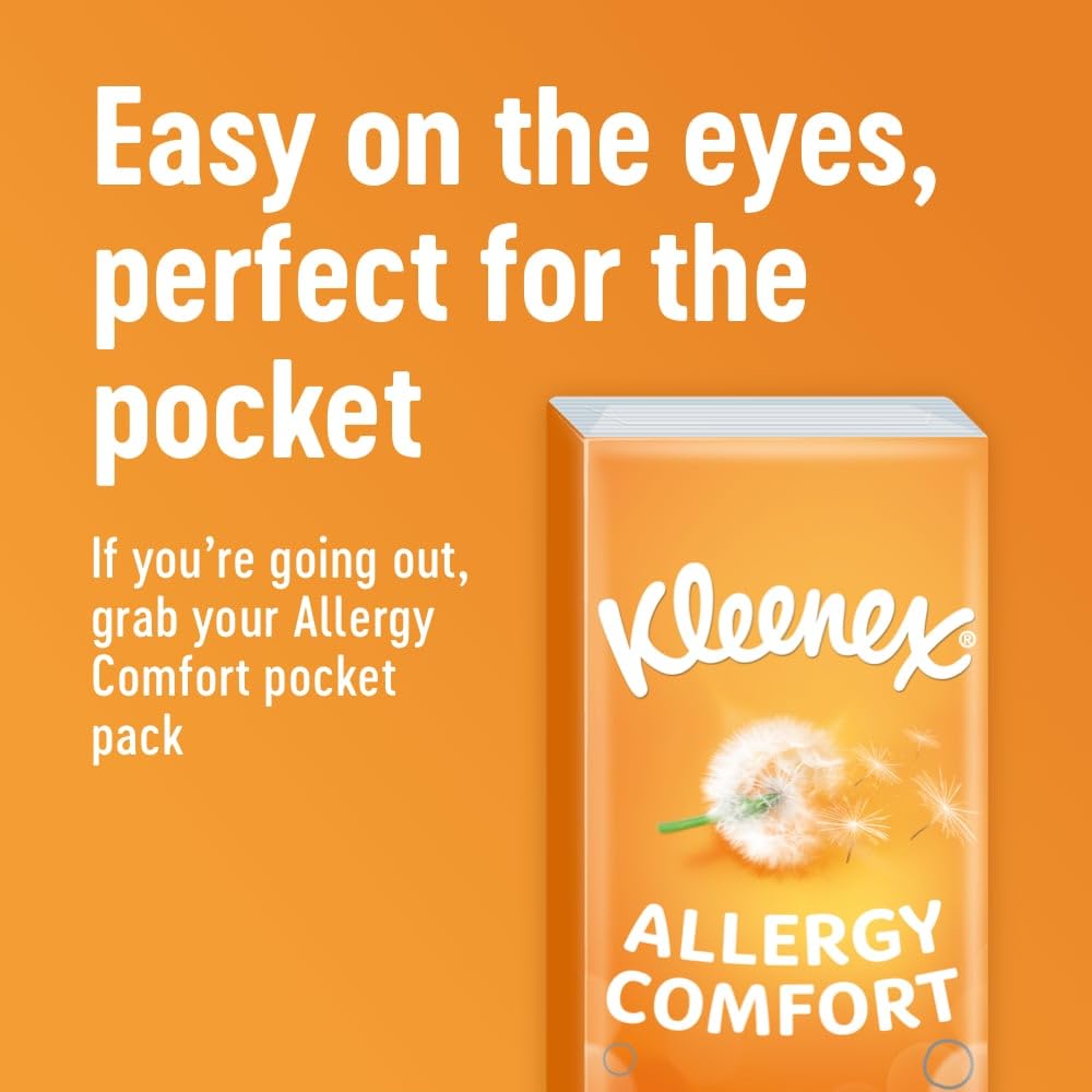 Kleenex Balsam Travel Tissues - Multipack 8 Tissue Packs