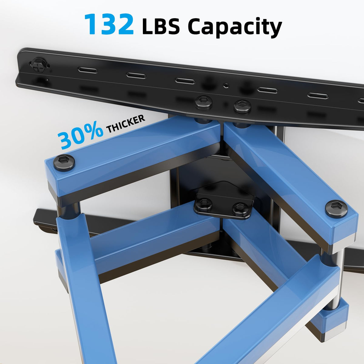 HOME VISION Heavy Duty Fixed TV Wall Bracket for 32-86 Inch Flat Screens