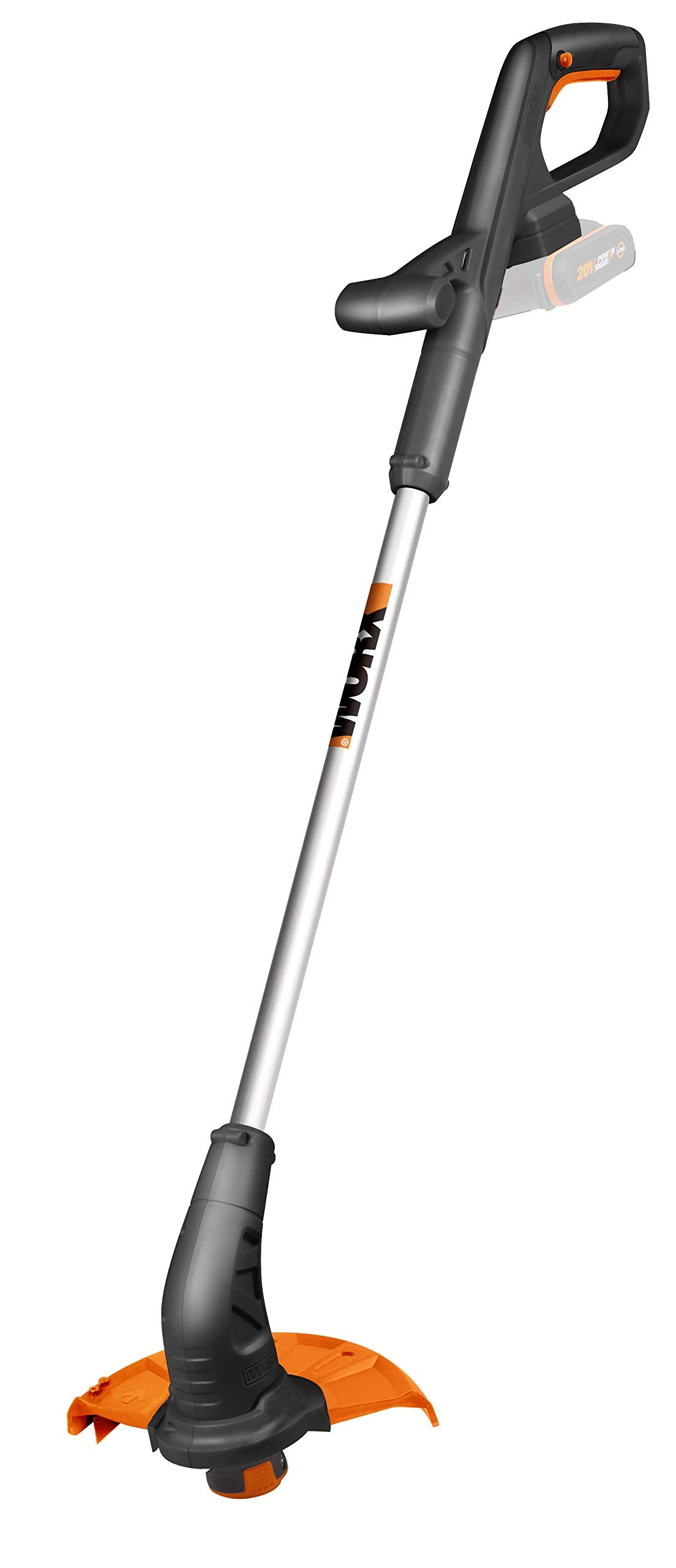 Worx WG779E.2 40V 34cm Cordless Lawnmower, ideal for Gardens up to 230㎡, Cut-to-Edge, striped Lawn Roller, foldable Handle, PowerShare, includes 2x 2.0Ah Batteries, Charger & 30L Grass collection bag