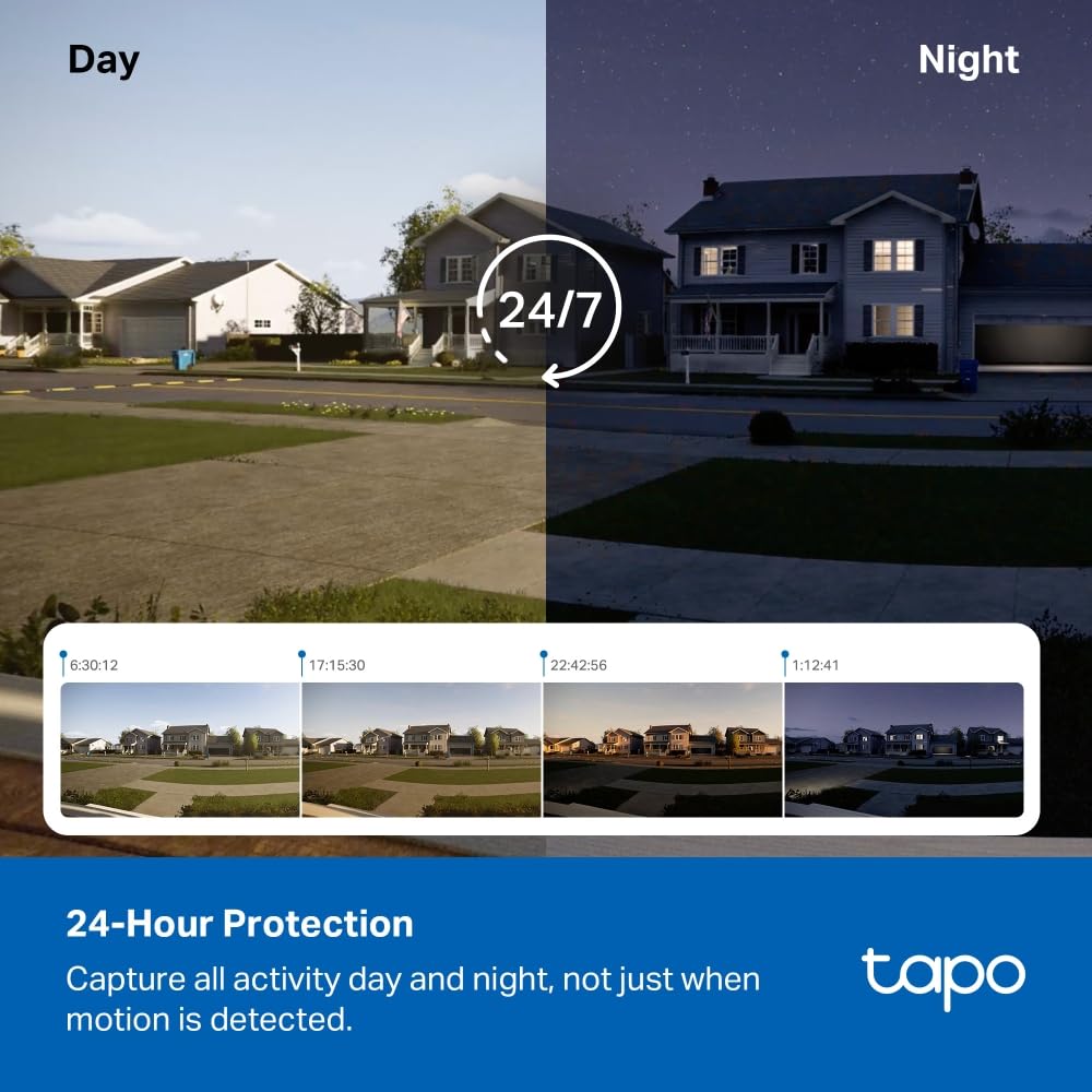 Tapo TC90 KIT 2K 3MP Solar Pan/Tilt Outdoor Security Camera Wireless