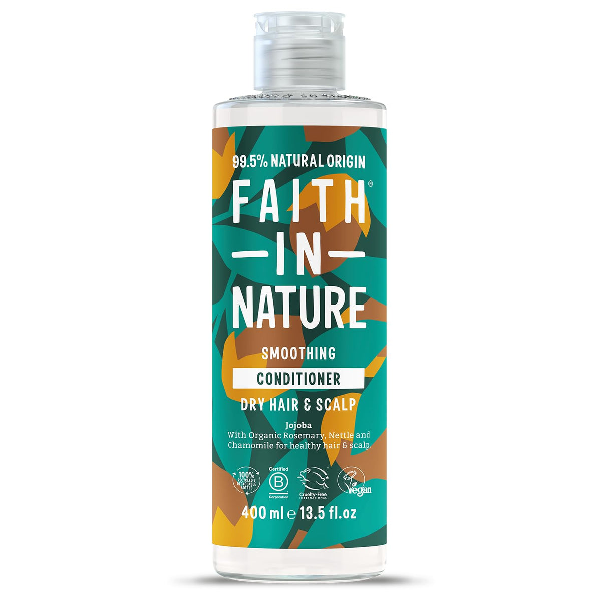 Faith In Nature Organic Coconut Conditioner, Hydrating for Dry Hair & Scalp, Vegan & Cruelty Free, No SLS, Silicones or Parabens, 400ml