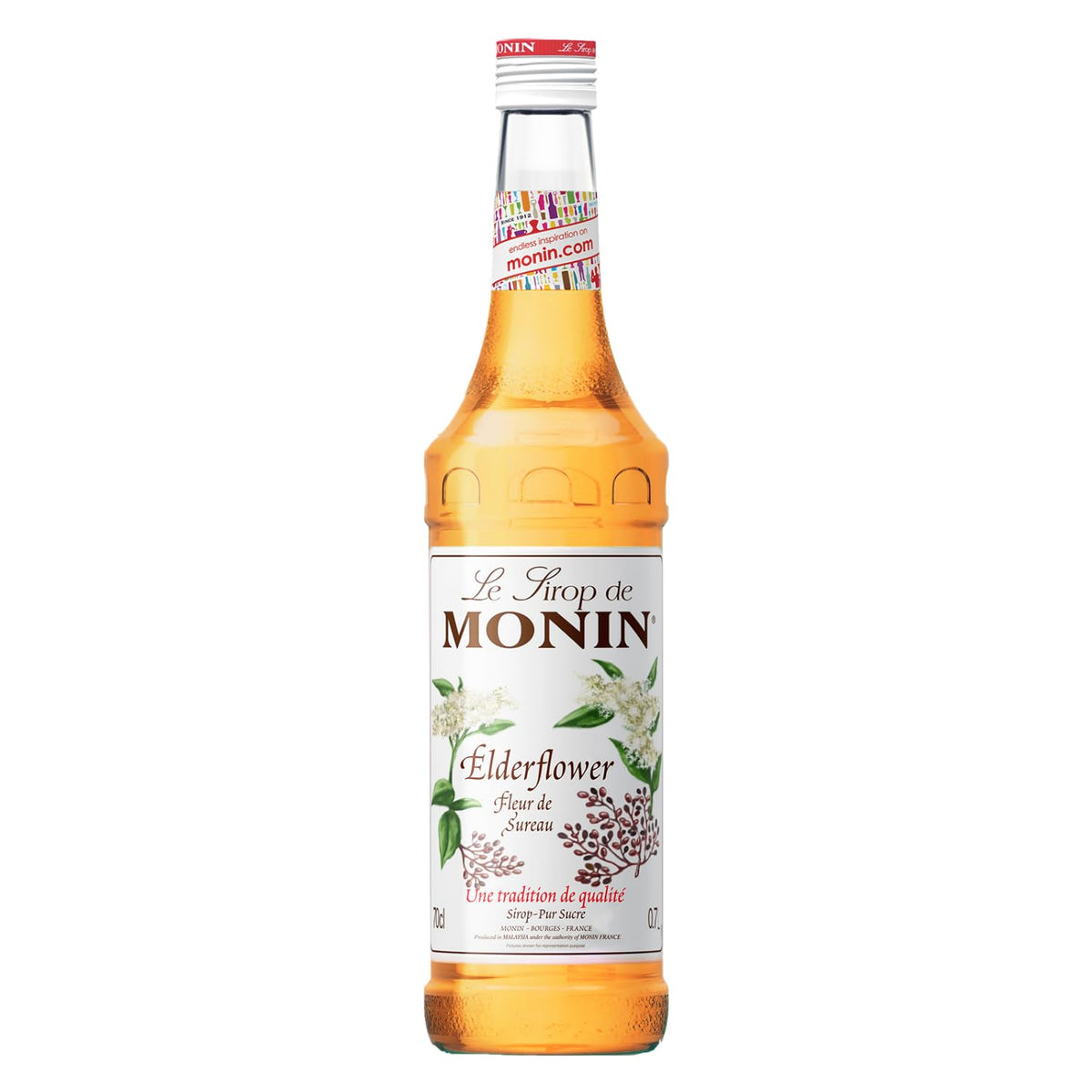 MONIN Premium Pistachio Syrup 700ml, for Coffee and Cocktails, Vegan