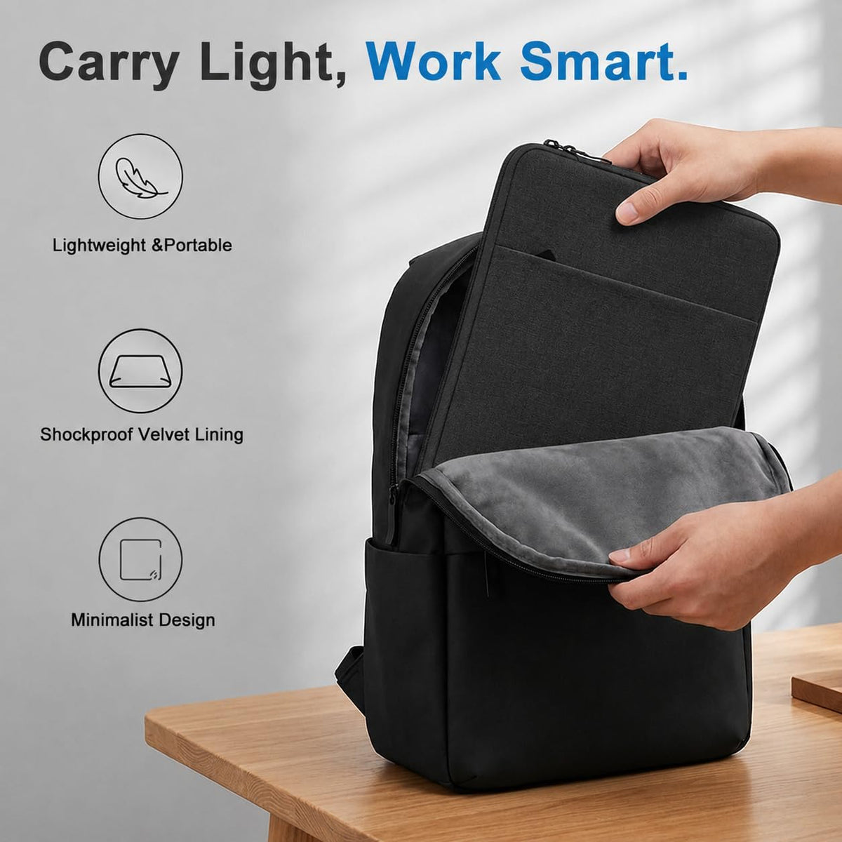 ProElife 13-Inch Laptop Sleeve for MacBook Air 13.6 M5/M4 & MacBook Neo