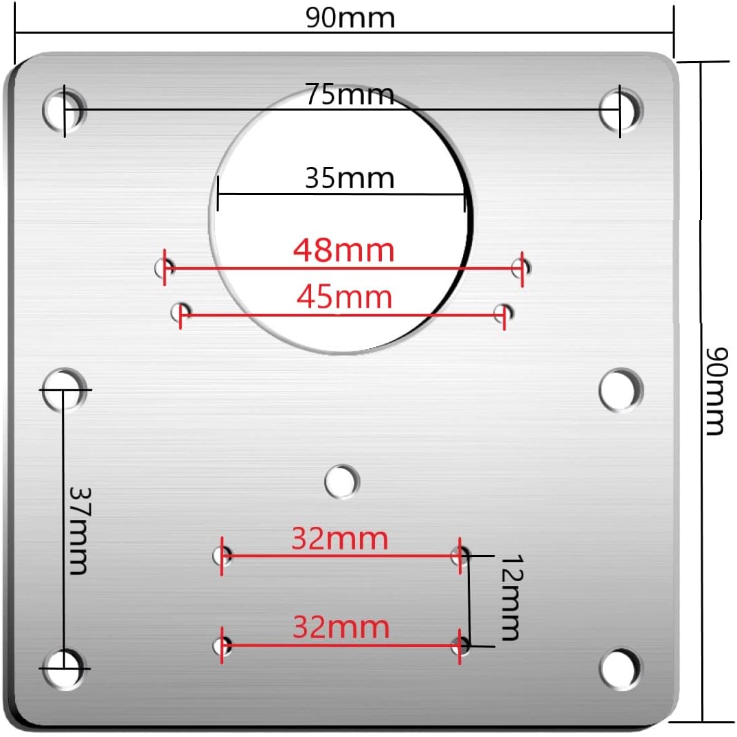Hinge Repair Plate,4PCS Cabinet Hinge Repair Plate with Customized Screws,Stainless Steel Kitchen Cupboard Door Hinge Repair Brackets with Holes