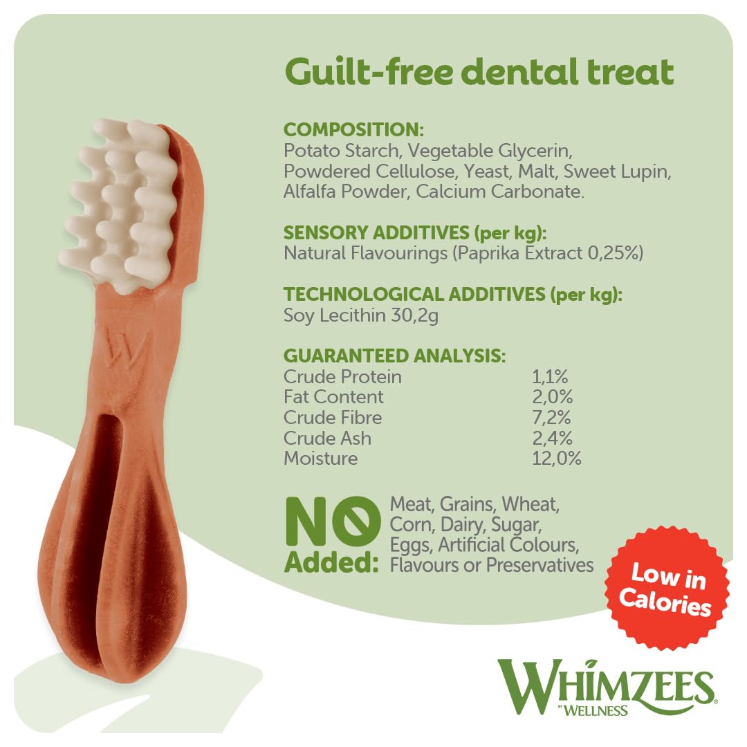 WHIMZEES Toothbrush S, Month Box, 30 Pieces – Size S