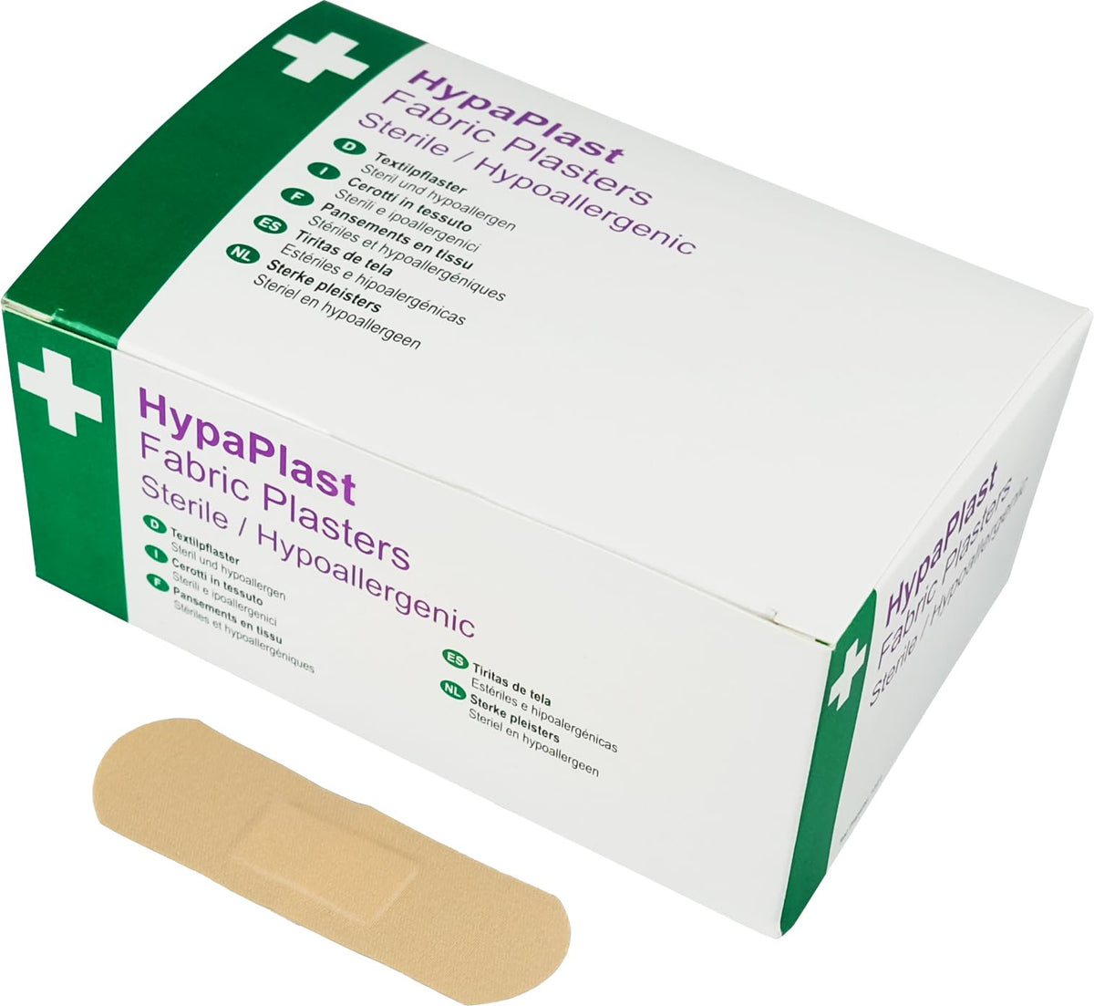 Safety First Aid Group HypaPlast Pink Washproof Plasters, 7.2 x 2.5 cm (Pack of 100)