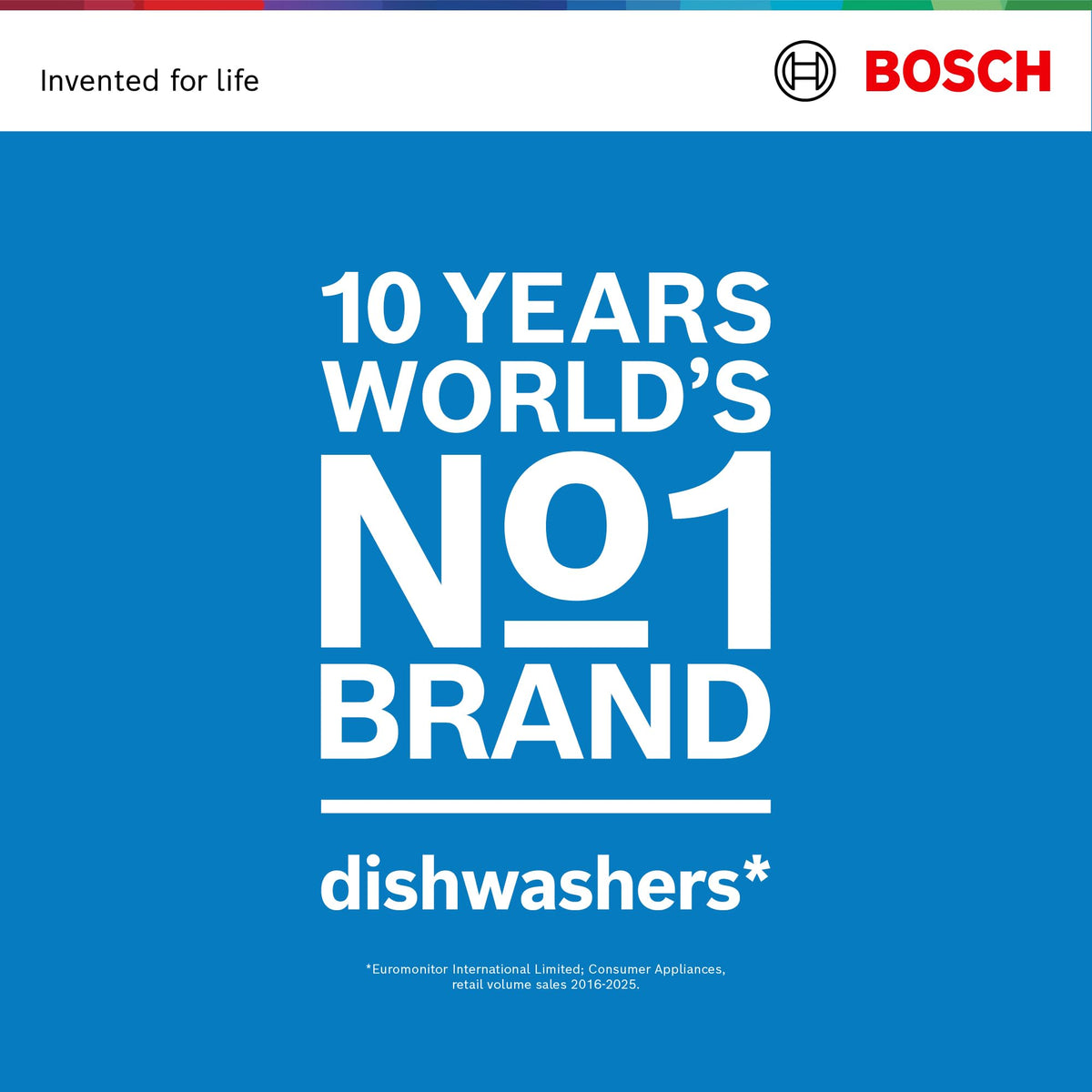 Bosch Series 2 SMS26AW08G Freestanding Dishwasher, 60cm, White
