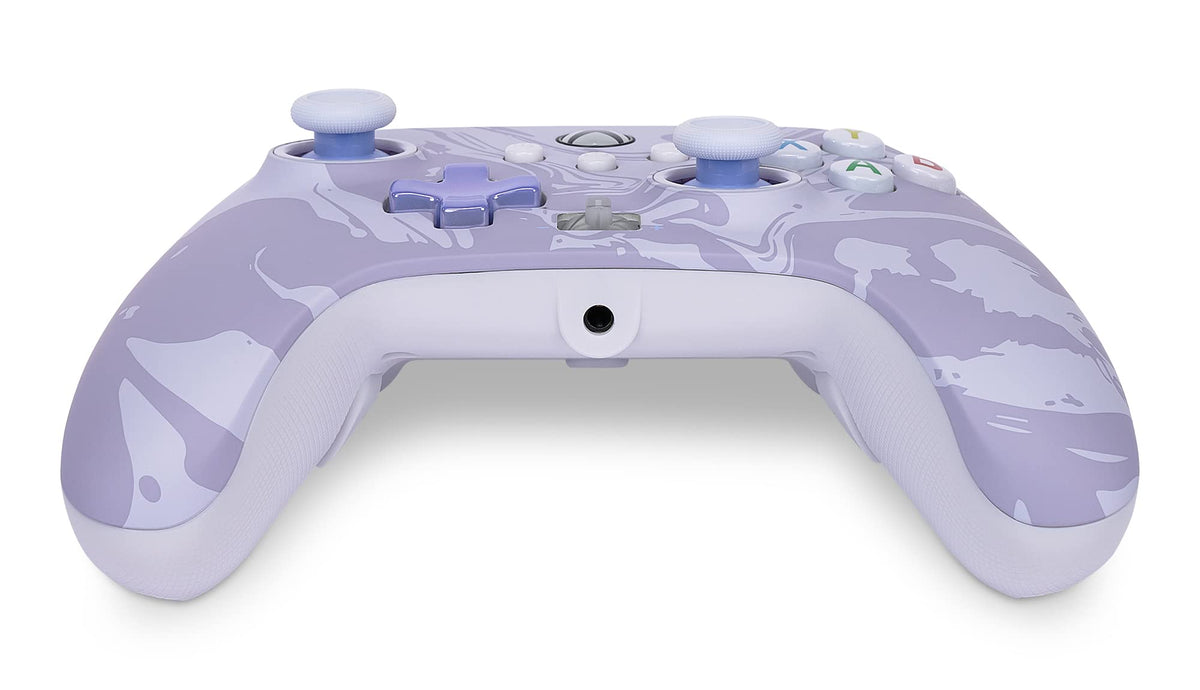 PowerA Enhanced Wired Controller for Xbox Series X|S, Wired Video Game Controller, Gamepad for Xbox X and S, Officially Licenced by Xbox, 2 Years Manufacturer Warranty - Purple Hex