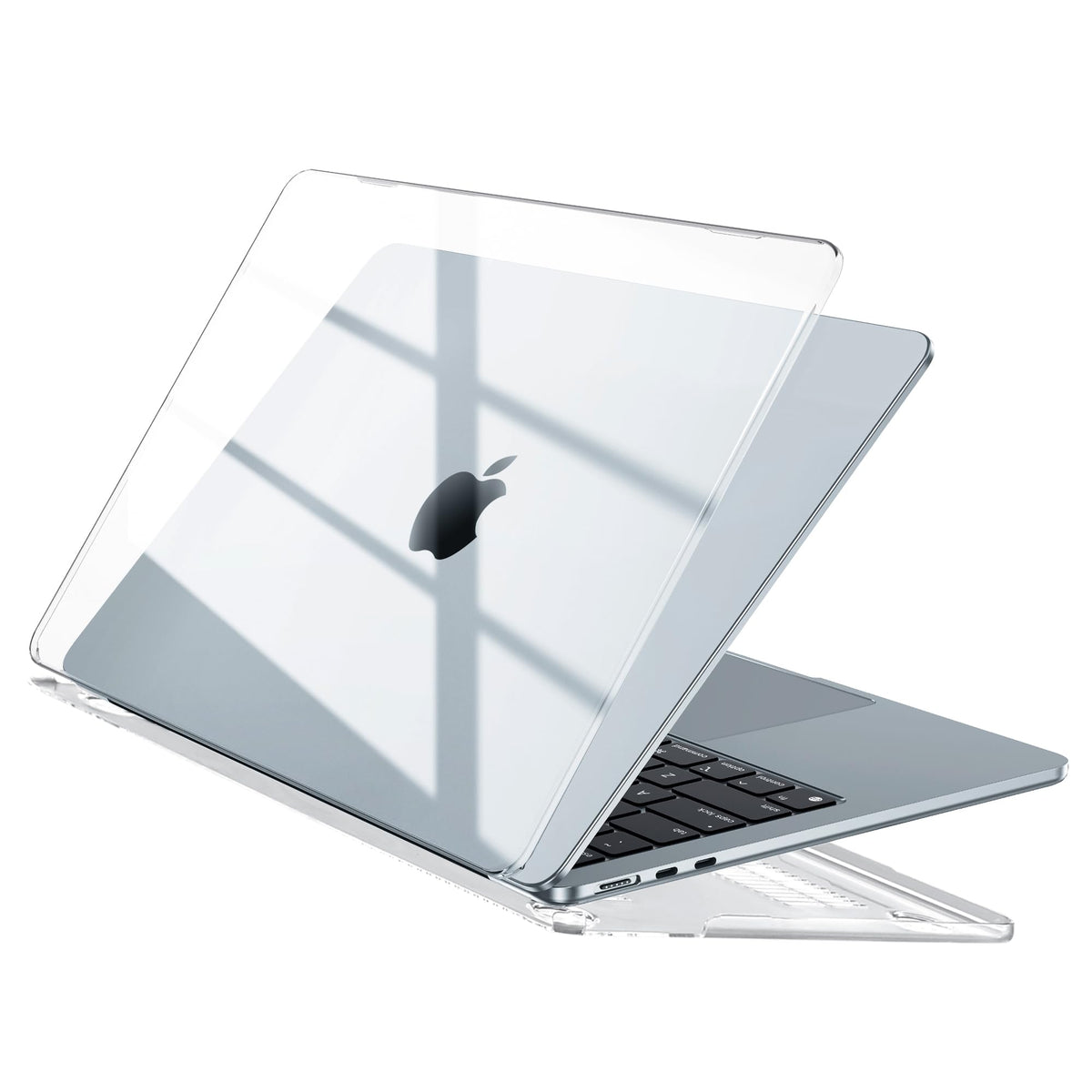 EooCoo for MacBook Neo Case 13 inch 2026 A3404 A18-Pro Crystal Clear