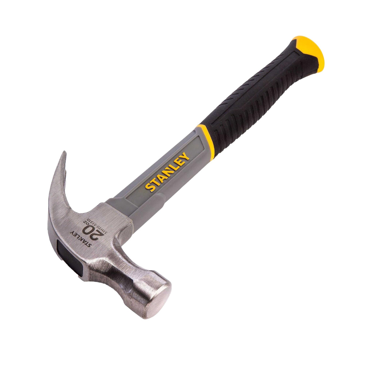 STANLEY 450g Curve-Claw Fibreglass Hammer, STHT0-51309