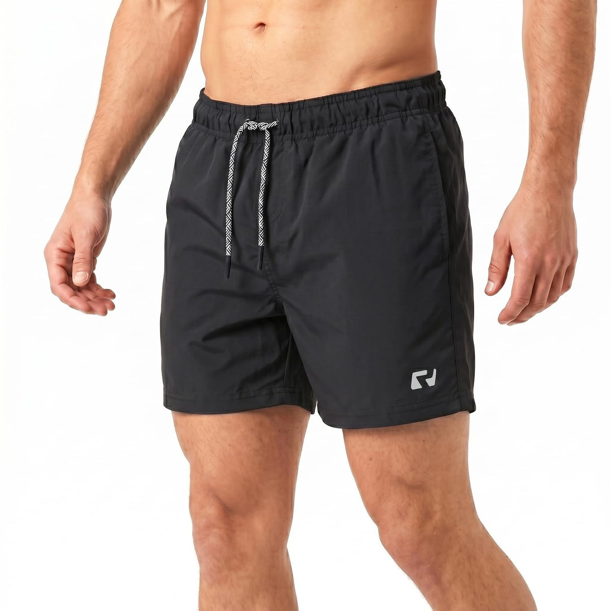 RIPT Men’s Quick Dry Swim Shorts Mesh Lining Drawstring UV 50 Beach Trunks