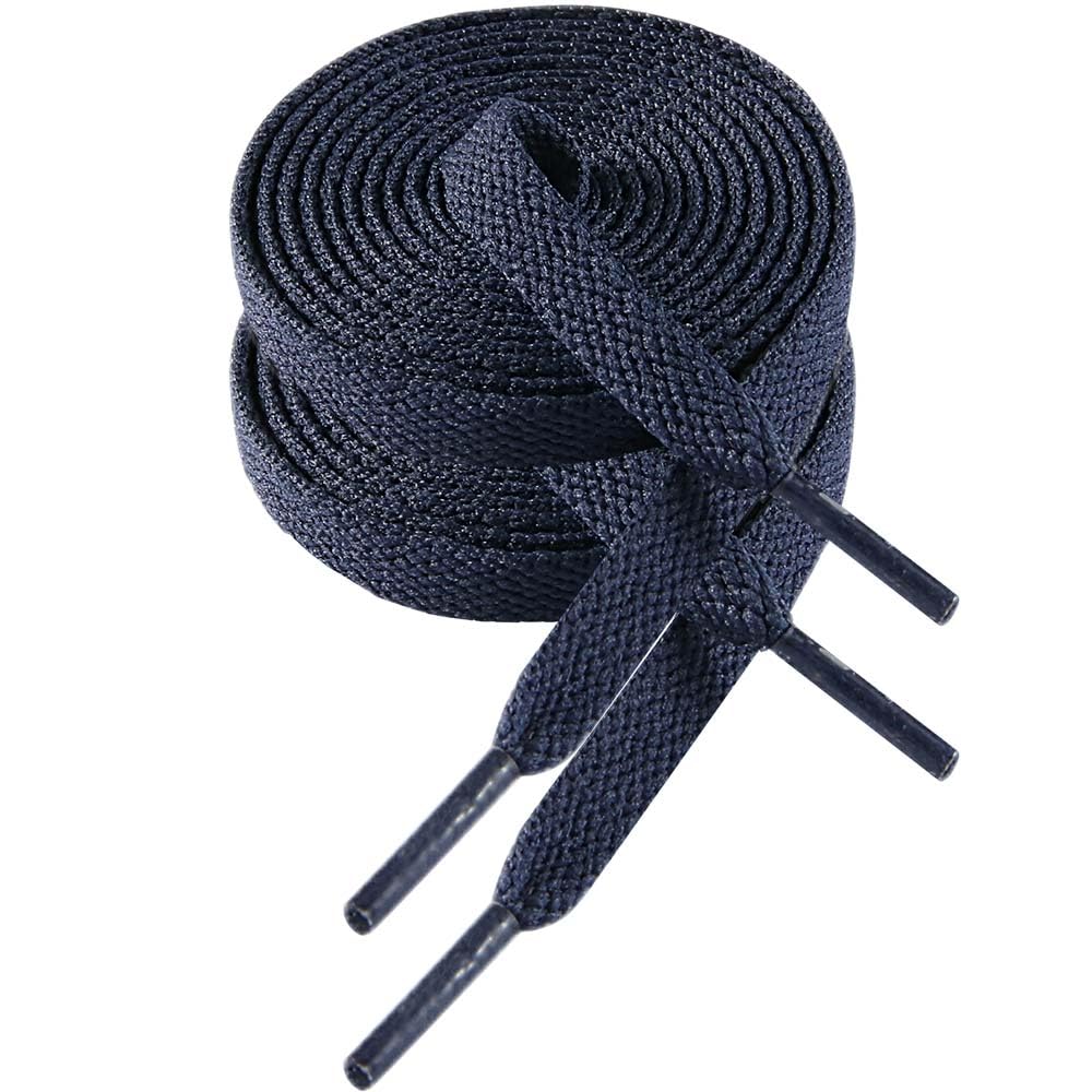 VSUDO 8mm Flat Shoe Laces for Trainers, Trainer Laces, Shoelace for Sneaker