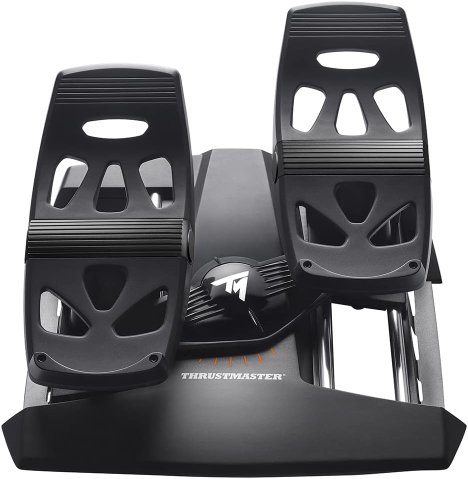Thrustmaster TFRP T. Flight Rudder Pedals - Precise Rudder Control with S.M.A.R.T Technology for PC, PlayStation and Xbox