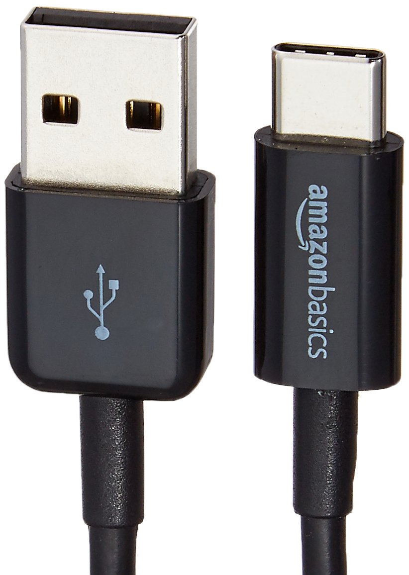 Amazon Basics USB-A to USB-C Fast Charger Cable, USB 2.0, 480Mbps Speed, USB-IF Certified, for Apple iPhone 16/15, iPad, Samsung Galaxy, Tablets, Laptops, 0.9 m, Black