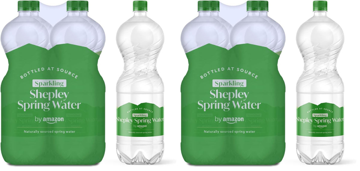 by Amazon Sparkling Spring Water, 6 x 500ml