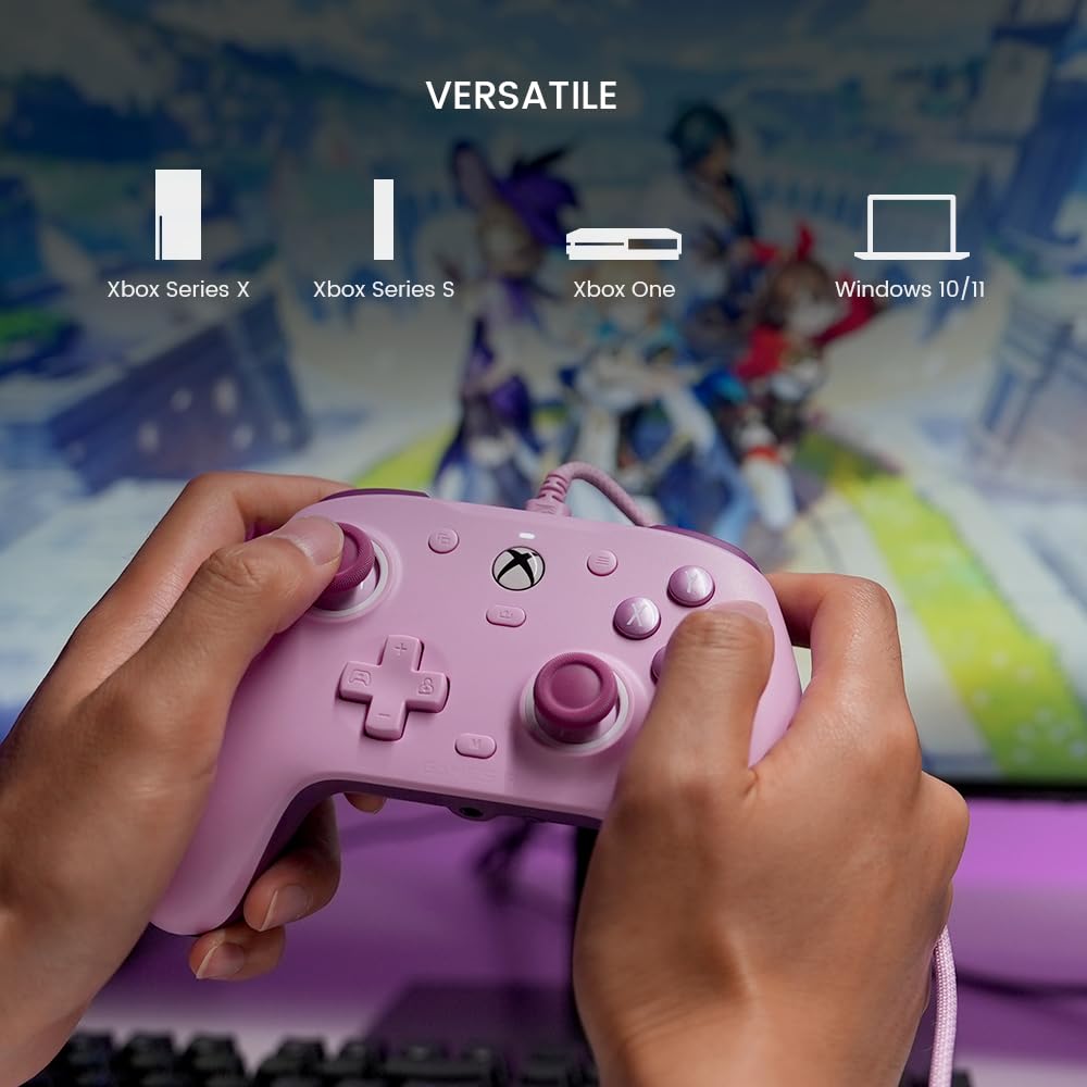 GameSir G7 SE Wired Controller for Xbox Series X|S, Xbox One & Windows 10/11, Plug and Play Gaming Gamepad with Hall Effect Joysticks/Hall Trigger, 3.5mm Audio Jack