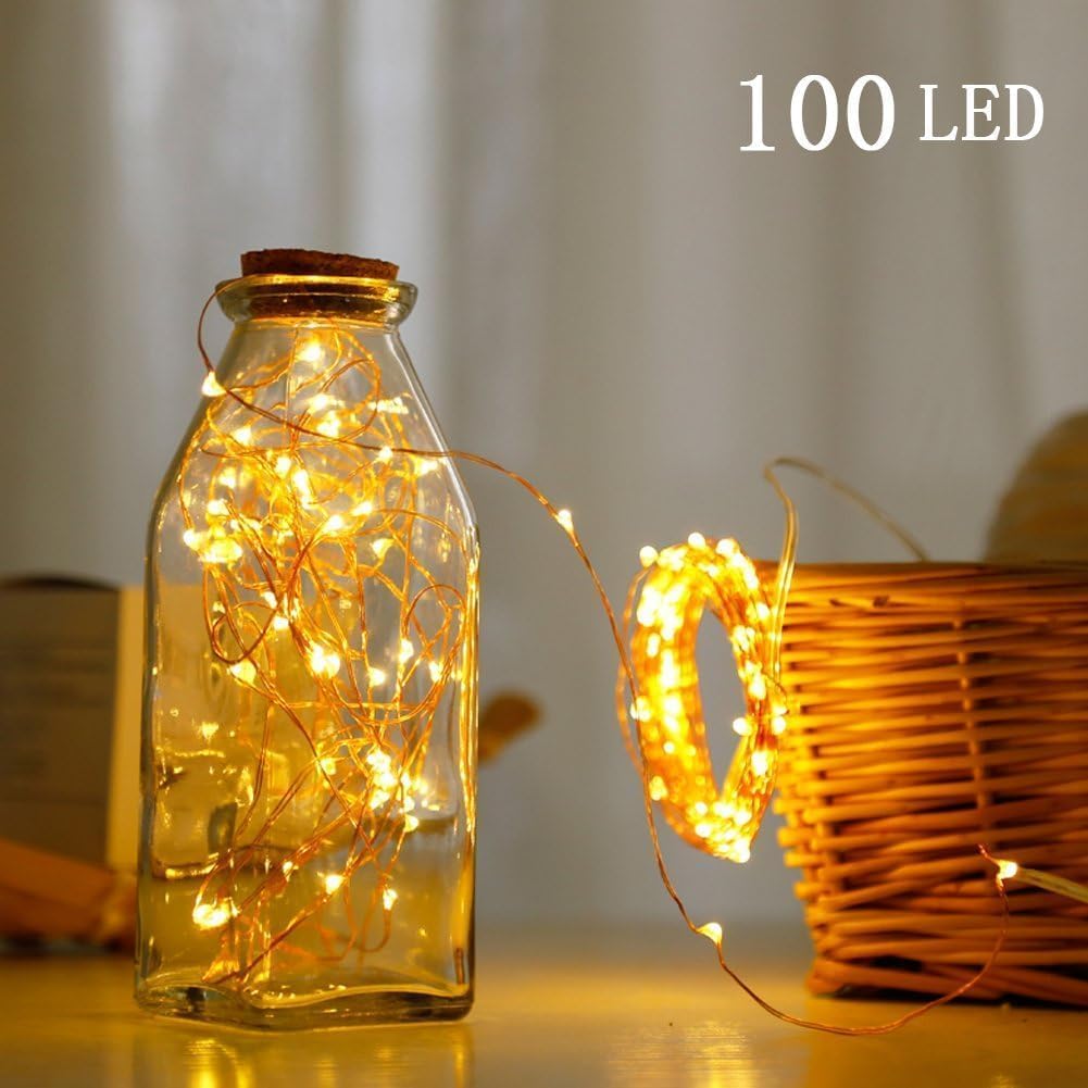 Twinkle Star Fairy Lights, 20m 200 LED USB Plug in Copper Wire String Lights with Remote Control/8 Modes/Timer, Christmas Lights for Bedroom Indoor Lighting Xmas Tree Decoration, Warm White