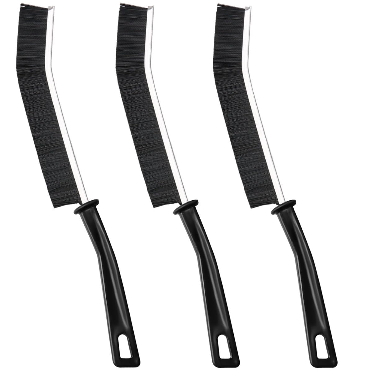 CUCM Cleaning Brush,Hard Bristle Crevice Cleaning Brush UK 3 Pcs Bathroom Crevice Gaps Brush Groove Crevice Cleaning Tool for Narrow Corners in Home Kitchen Bathroom and Window