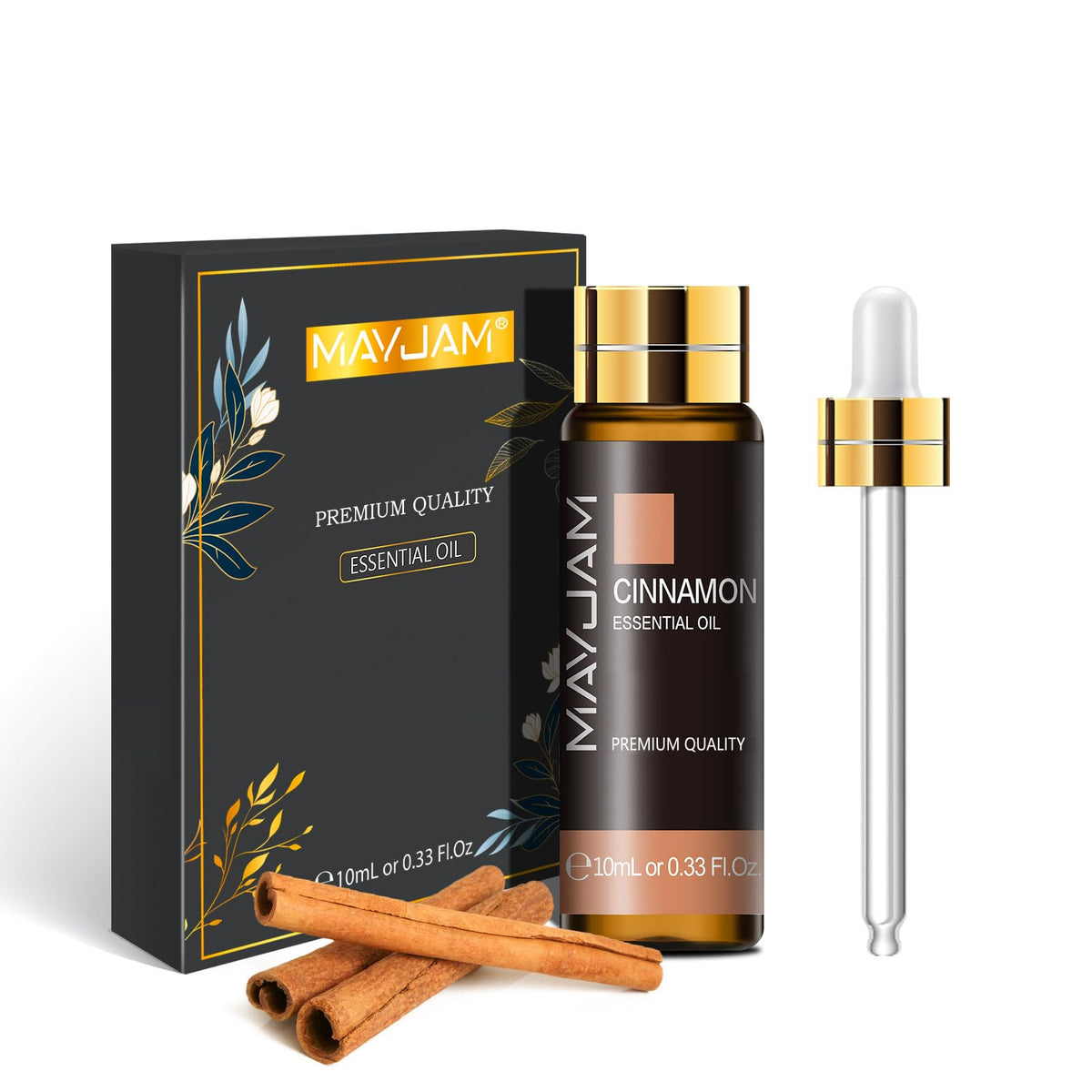 MAYJAM Peppermint Essential Oil 100ML - Premium Diffuser Oil