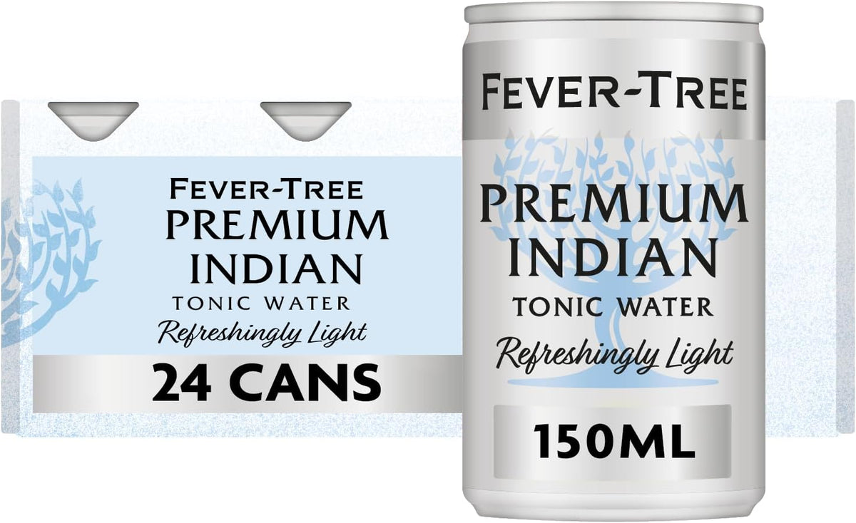 Fever-Tree Refreshingly Light Indian Tonic Water, 24x150ml