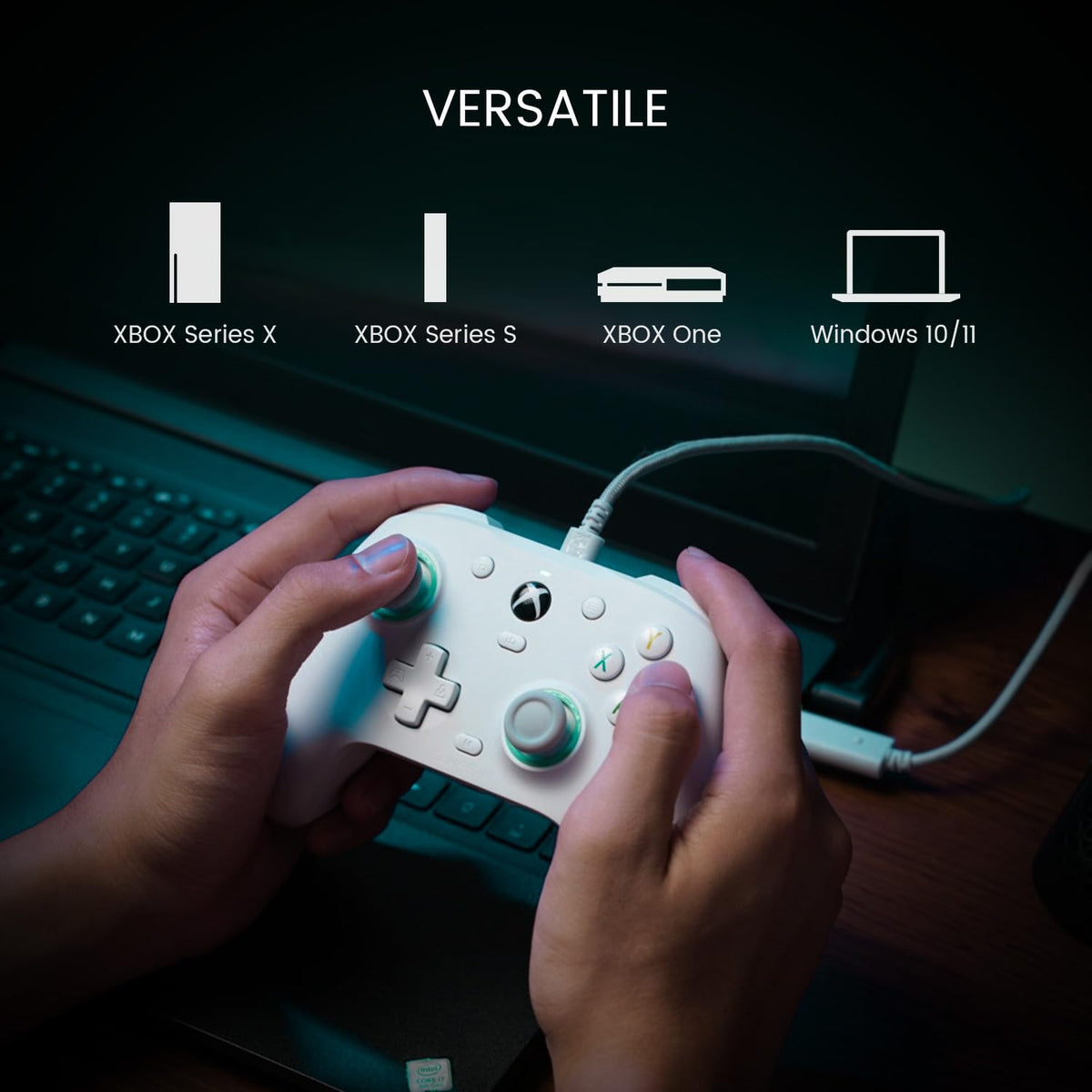 GameSir G7 SE Wired XBOX Controller, Officially Licensed for XBOX Series X|S & One, Hall Effect Joystick, Windows 10/11 Compatible