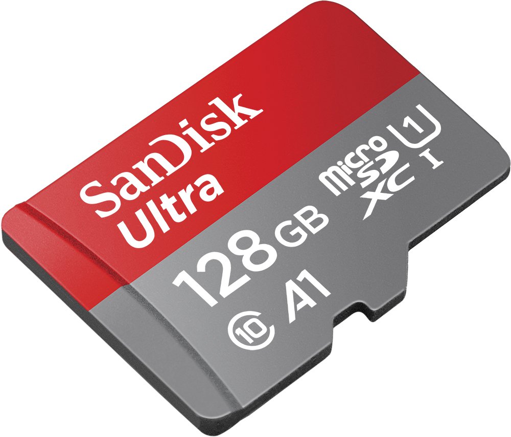 SANDISK Ultra micro SD Card + Adapter 256GB, Up to 150MB/s Read Speeds