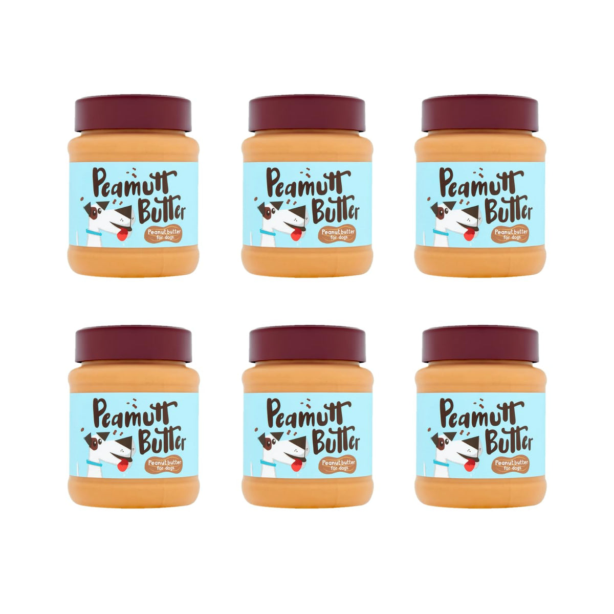 Peamutt Dog Peanut Butter | Peanut Butter Dog Treat | Formulated for Dogs | No Added Sugar and Salt | No Sweeteners | Dog Friendly Texture | Perfect Dog Treat | Pack of 1x340g