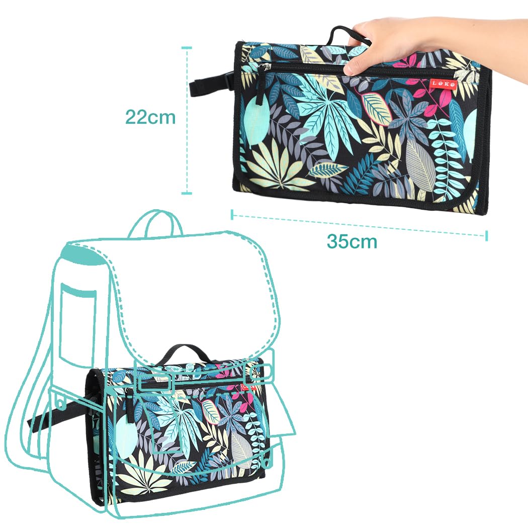 Lekebaby Portable Nappy Changing Mat Travel Baby Change Mat