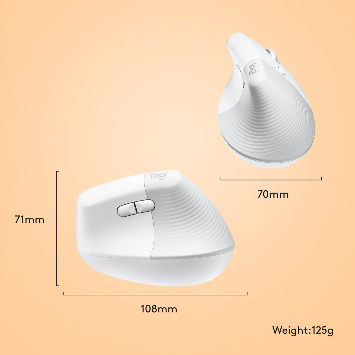 Logitech Wave Keys & Lift Vertical Mouse