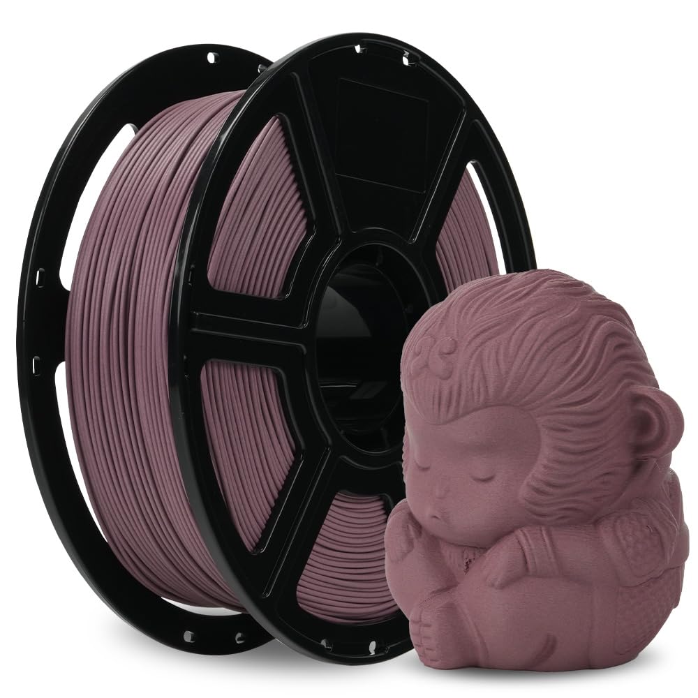 FLASHFORGE 3D Printer Filament, PLA PRO Filament 1.75mm, 1KG Spool (2.2lbs), Dimensional Accuracy +/- 0.02mm for FDM 3D Printers, Better Tenacity & No Knotting (White)
