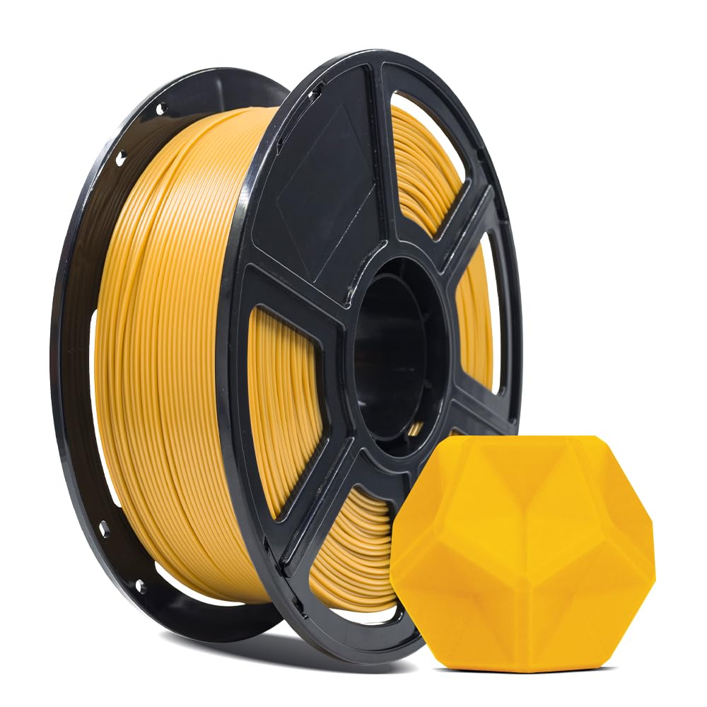FLASHFORGE 3D Printer Filament, PLA PRO Filament 1.75mm, 1KG Spool (2.2lbs), Dimensional Accuracy +/- 0.02mm for FDM 3D Printers, Better Tenacity & No Knotting (White)