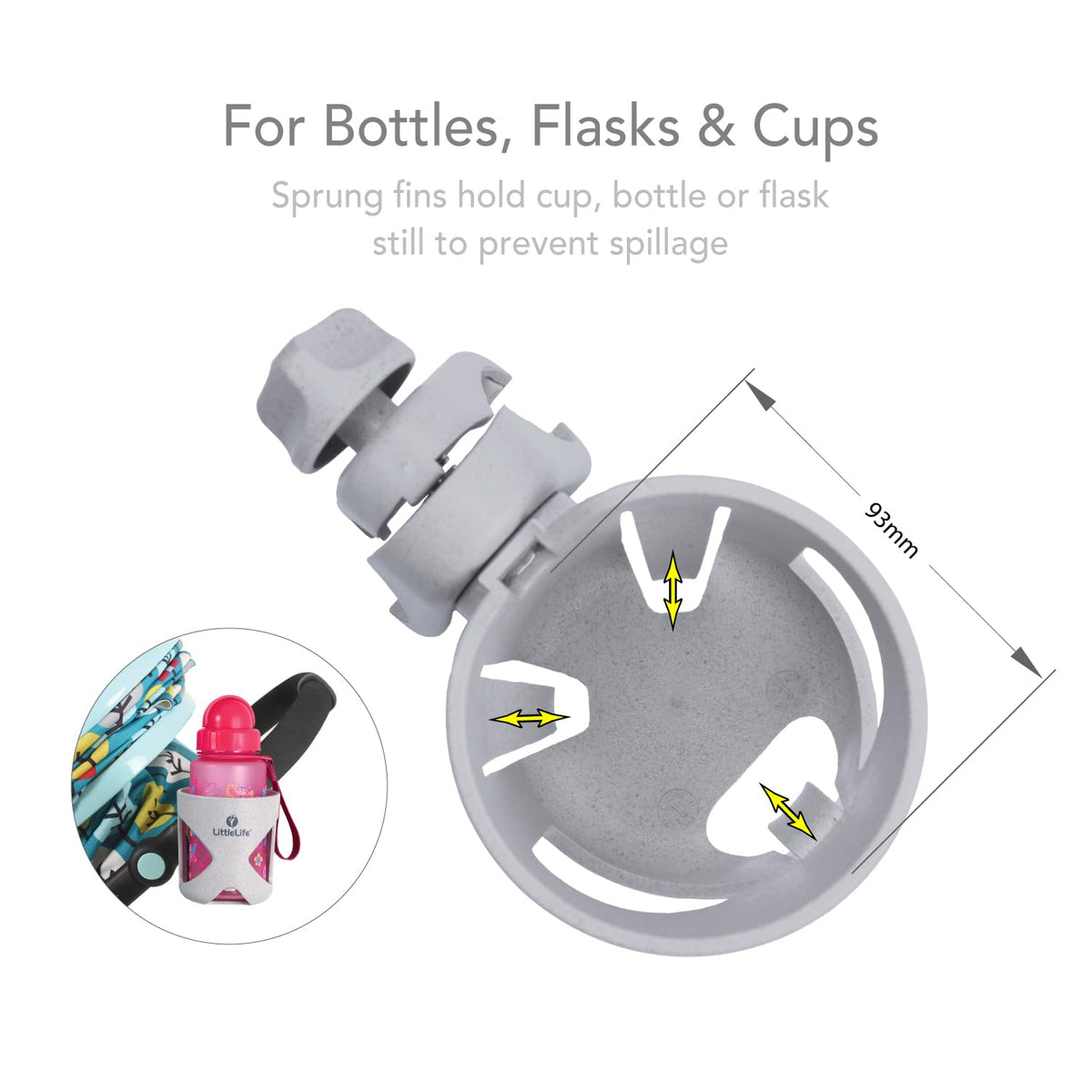 LittleLife Buggy And Pushchair Universal Cup Holder