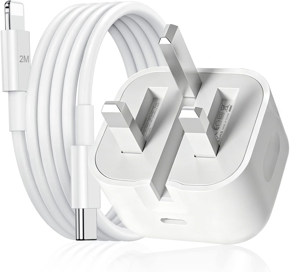 iPad Charger,USB C to Lightening Fast Charging Cable and Plug 20W Charge for Pro 9.7 10.5 12.9 inch 2nd Generation/Air 3rd/Mini 4 5th Gen/i Pad 5th 6th 7th 8th 9th 10.2"(2017-2021)/iPhone 14 13 12 11