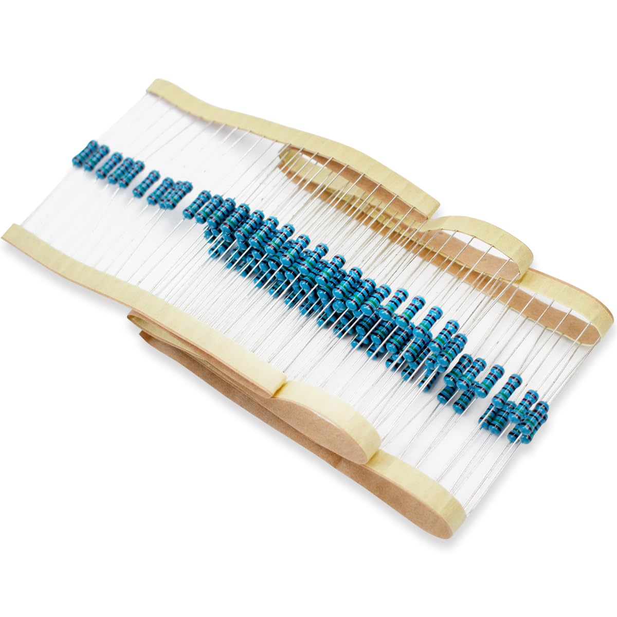 50 Pcs 1W 1% Tolerance 0.1 Ohm Metal Film Resistor Resistance for DIY Project and Experiments