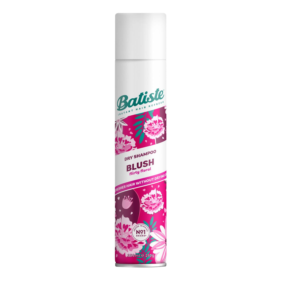 Batiste Blush Dry Shampoo, Floral Fragrance, 200ml