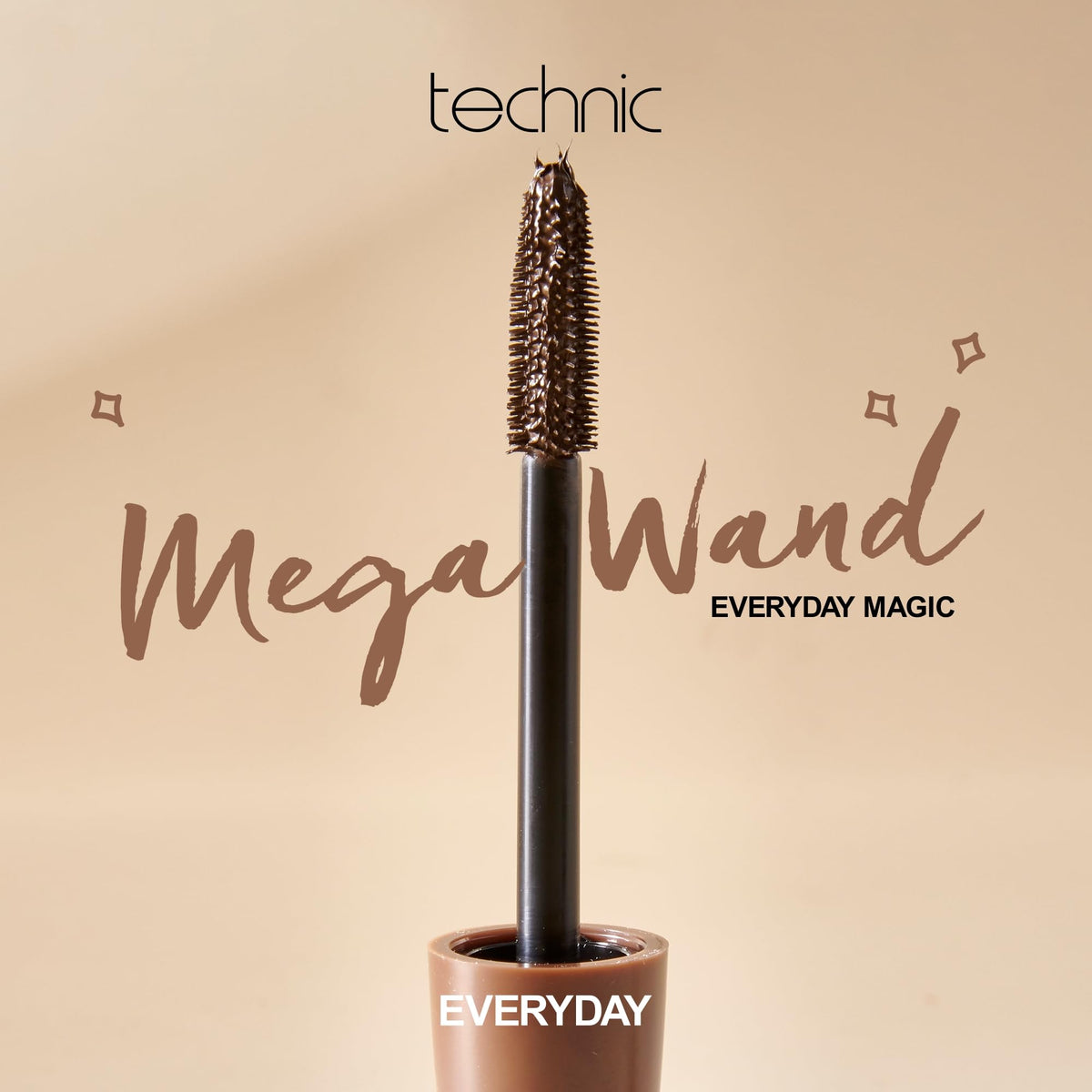 Technic Mega Lash Water Resistant Mascara - Ultra Black - 12ml