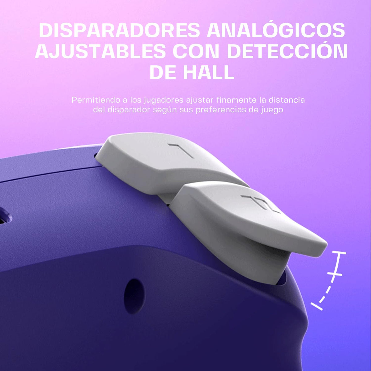NYXI Hyperion 3 Switch 2 Controller – World's First Third-Party Wireless Controller for Switch 2, 9-Axis Gyro, Hall Effect Joysticks, Full Mechanical Button, Dual Back Button & Adjustable Vibration