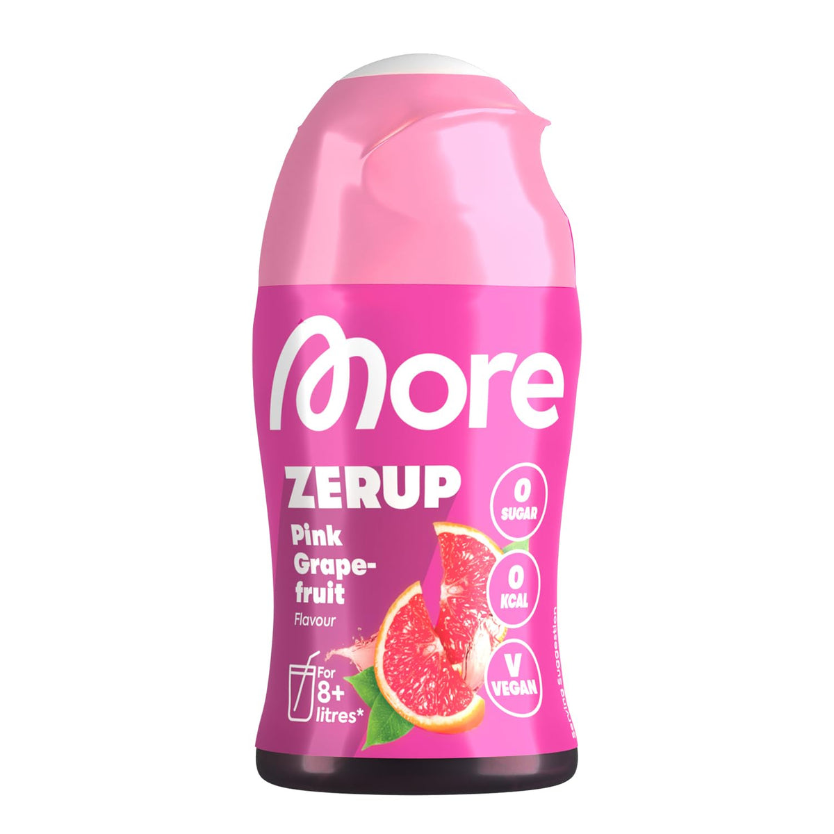 MORE Zerup, Zero Calorie Syrup with Real Fruit Extracts, Peach Iced Tea