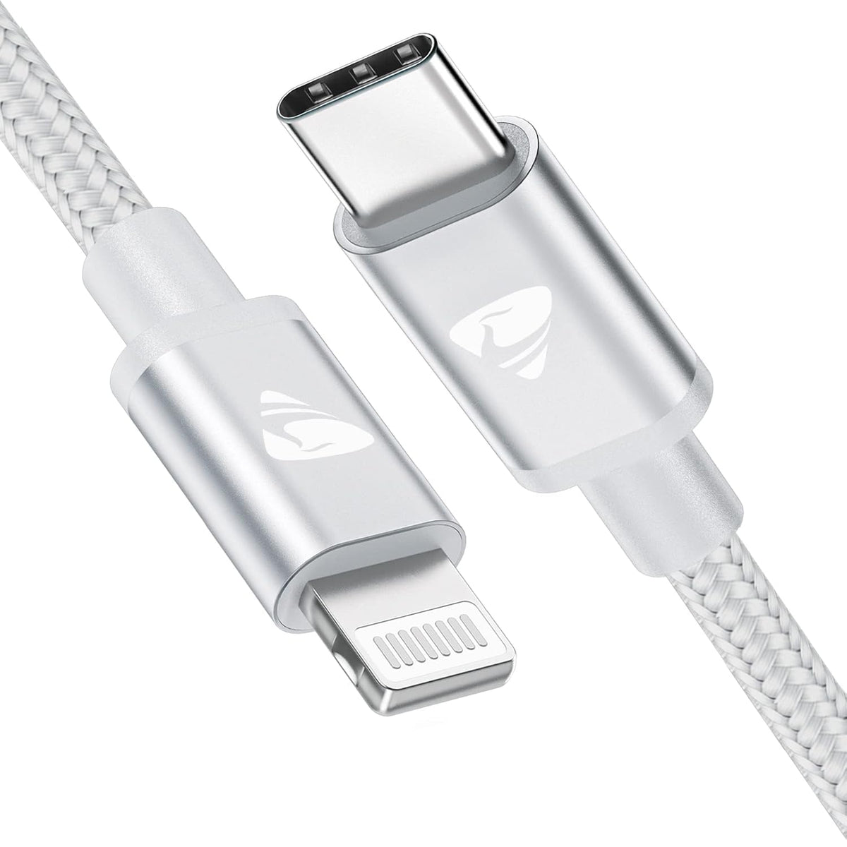 Aioneus USB C to Lightning Cable 2M [Apple MFi Certified] iPhone Fast Charger Cable USB-C Charging Lead Cord for iPhone14/13/12/12 PRO Max/12 Mini/11/11PRO/XS/Max/XR/X/8/8Plus/iPad