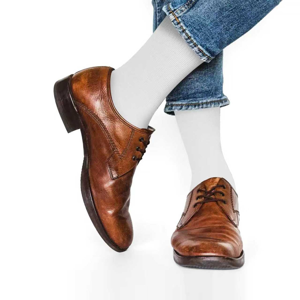 WeciBor Men's Bamboo Seamless Socks 6/12 Pack