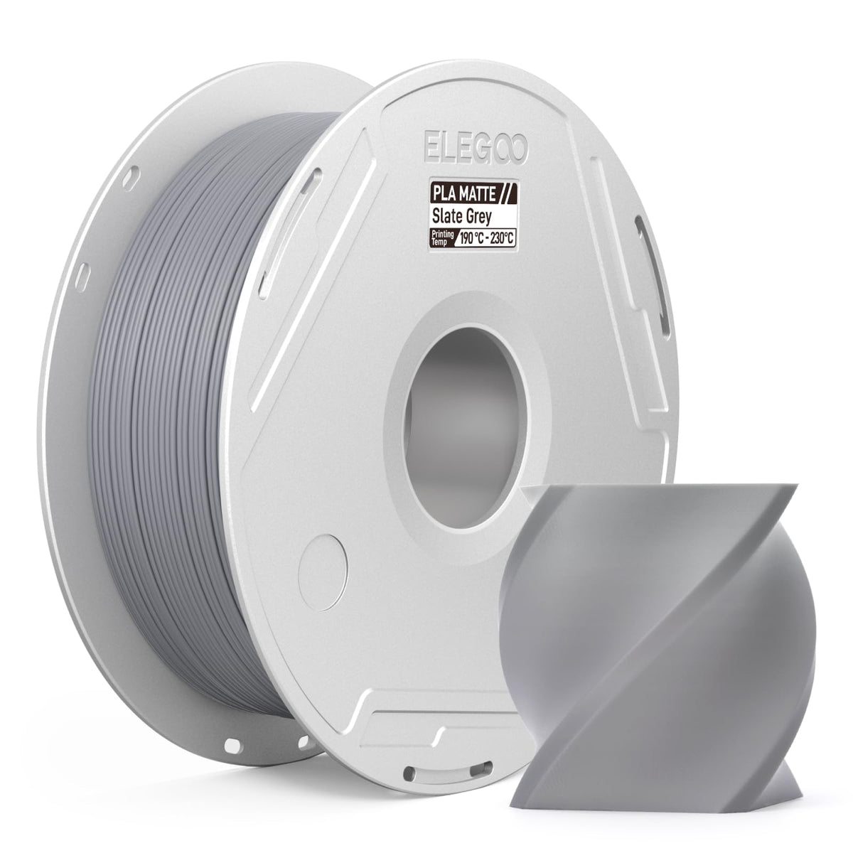 ELEGOO PLA Basic Refill 3D Printer Filament 1.75mm Red 1KG, Easy Storage