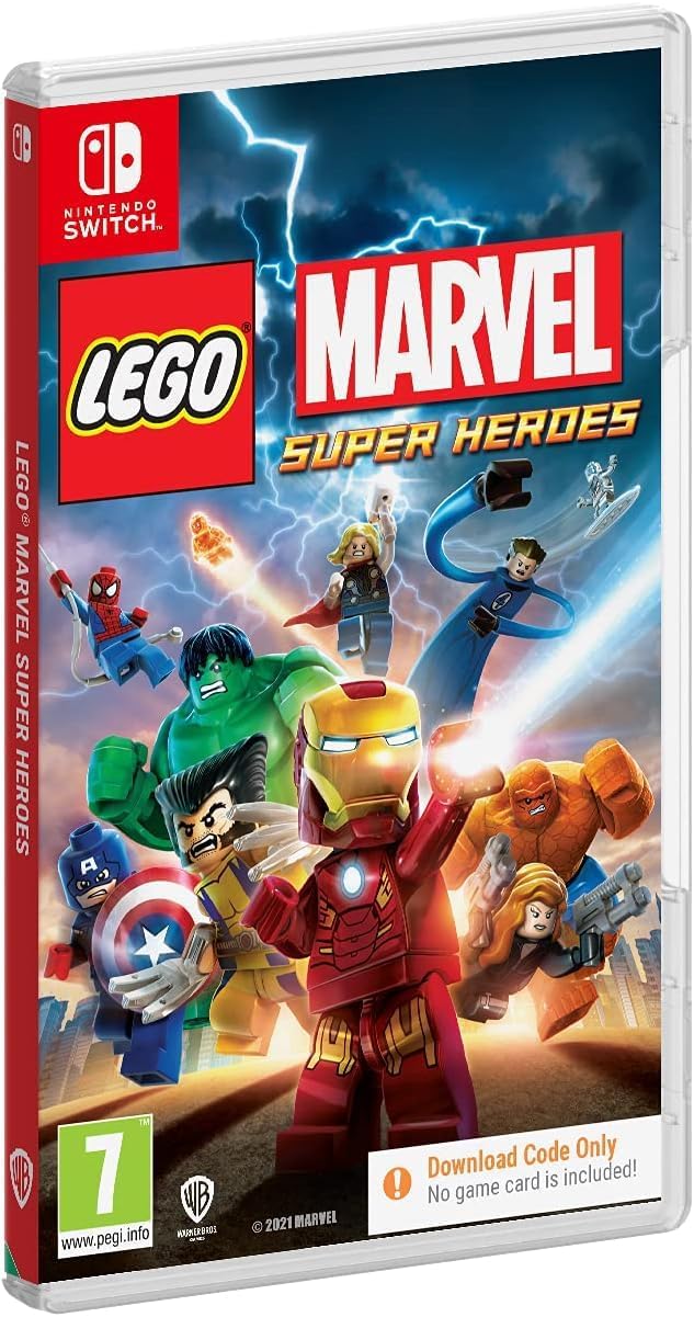 LEGO Marvel Super Heroes (Code In Box) (Nintendo Switch)